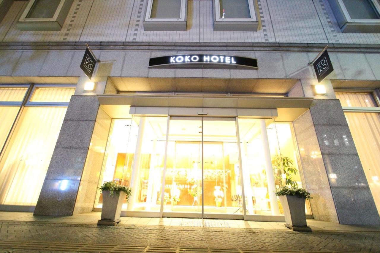 Koko Hotel Sendai Station West Exterior foto